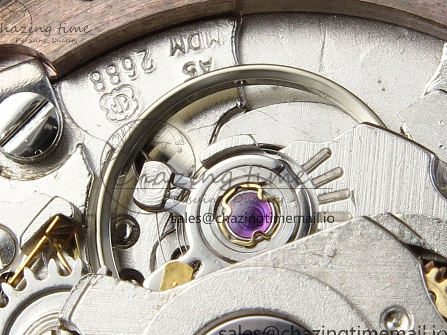 0216 DateJust 31 278271 ARF 1:1 Best Edition 904L Steel Brown Roman Diamonds Dial on SS RG Oyster Bracelet ETA SmartChoice 520